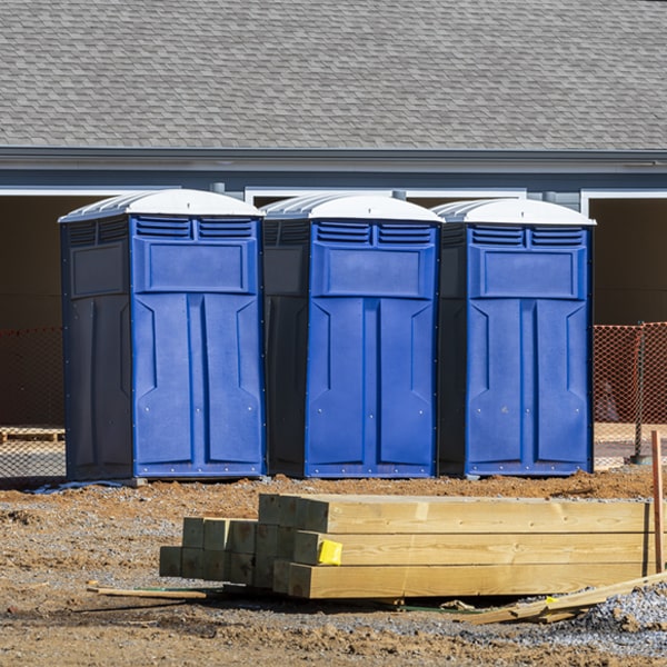 what is the expected delivery and pickup timeframe for the porta potties in Largo